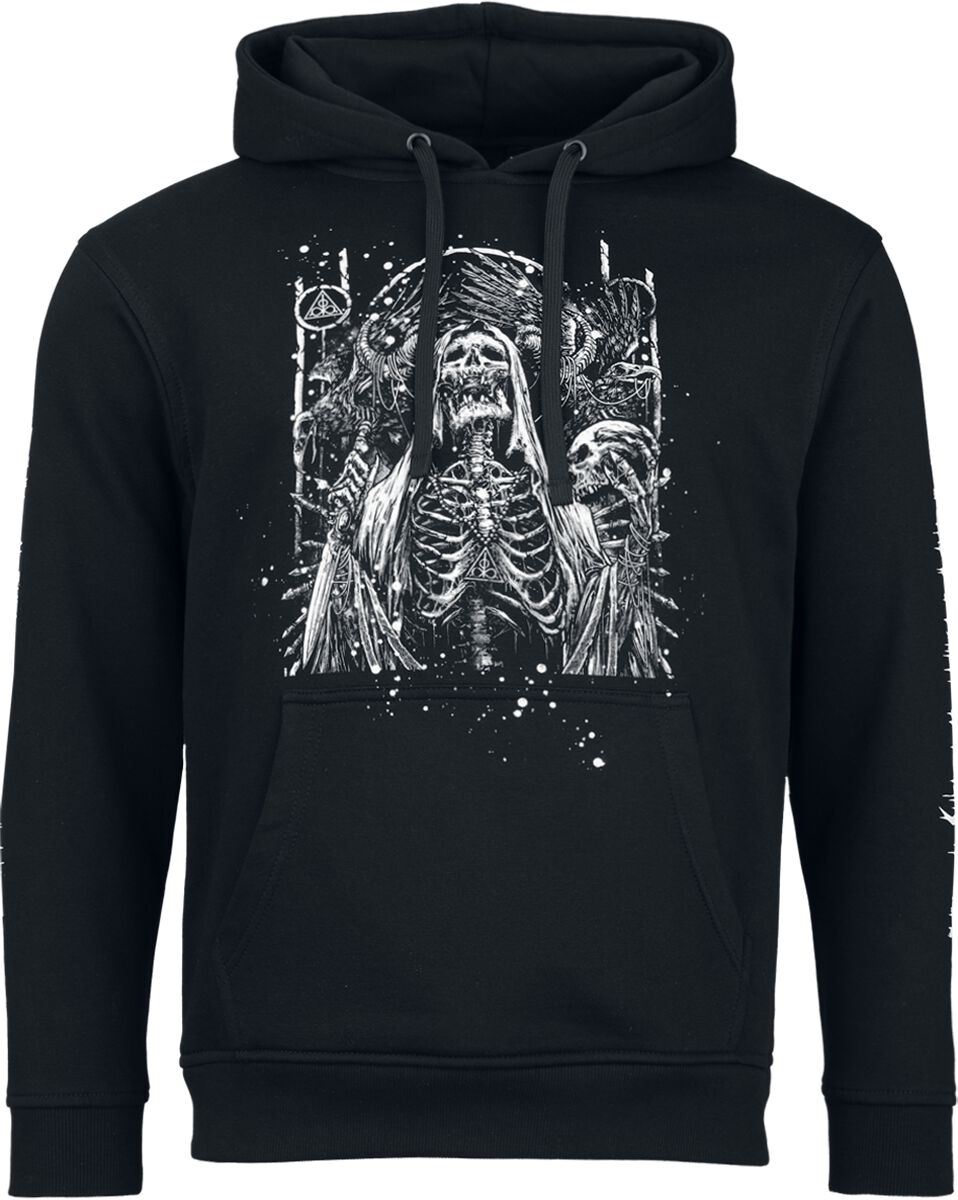 4068143215657 - Death Splatter Kapuzenpullover schwarz in S