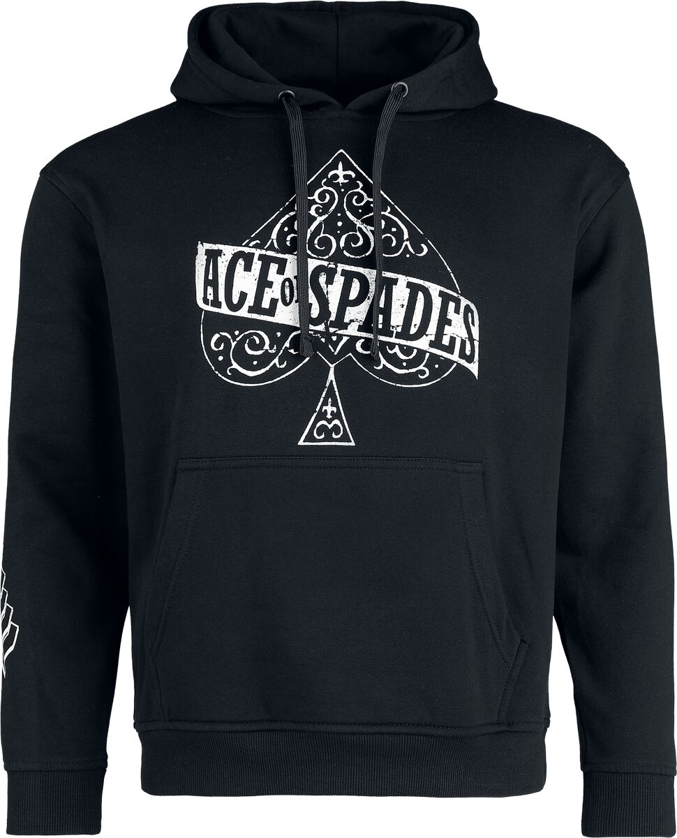 4068143215718 - Ace Of Spades Kapuzenpullover schwarz in M