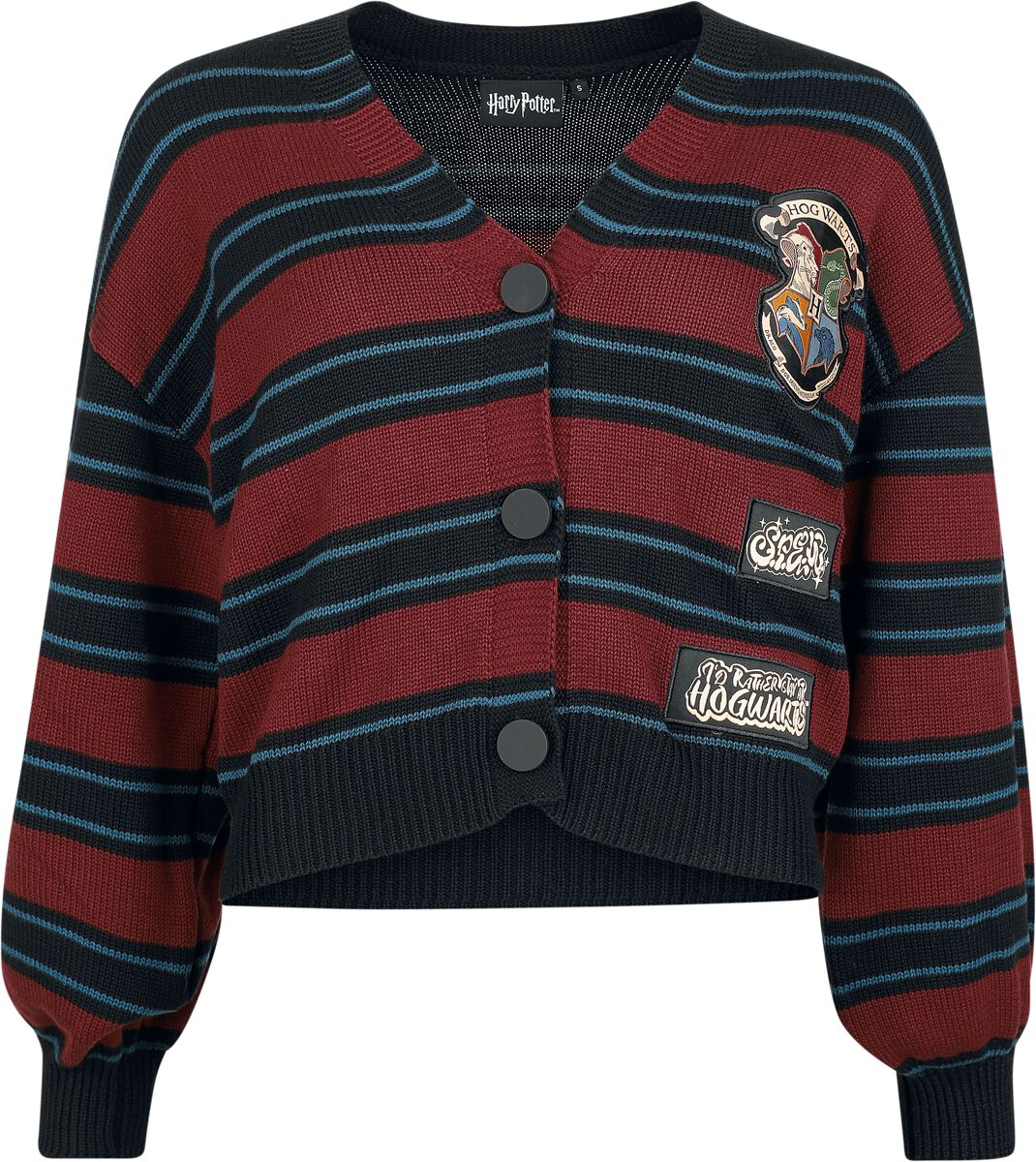 4068143216647 - DA Grunge Collection - SPEW Cardigan Cardigan burgund navy in XXL 4068143216647 - DA Grunge Collection - SPEW Cardigan Cardigan burgund navy in XXL