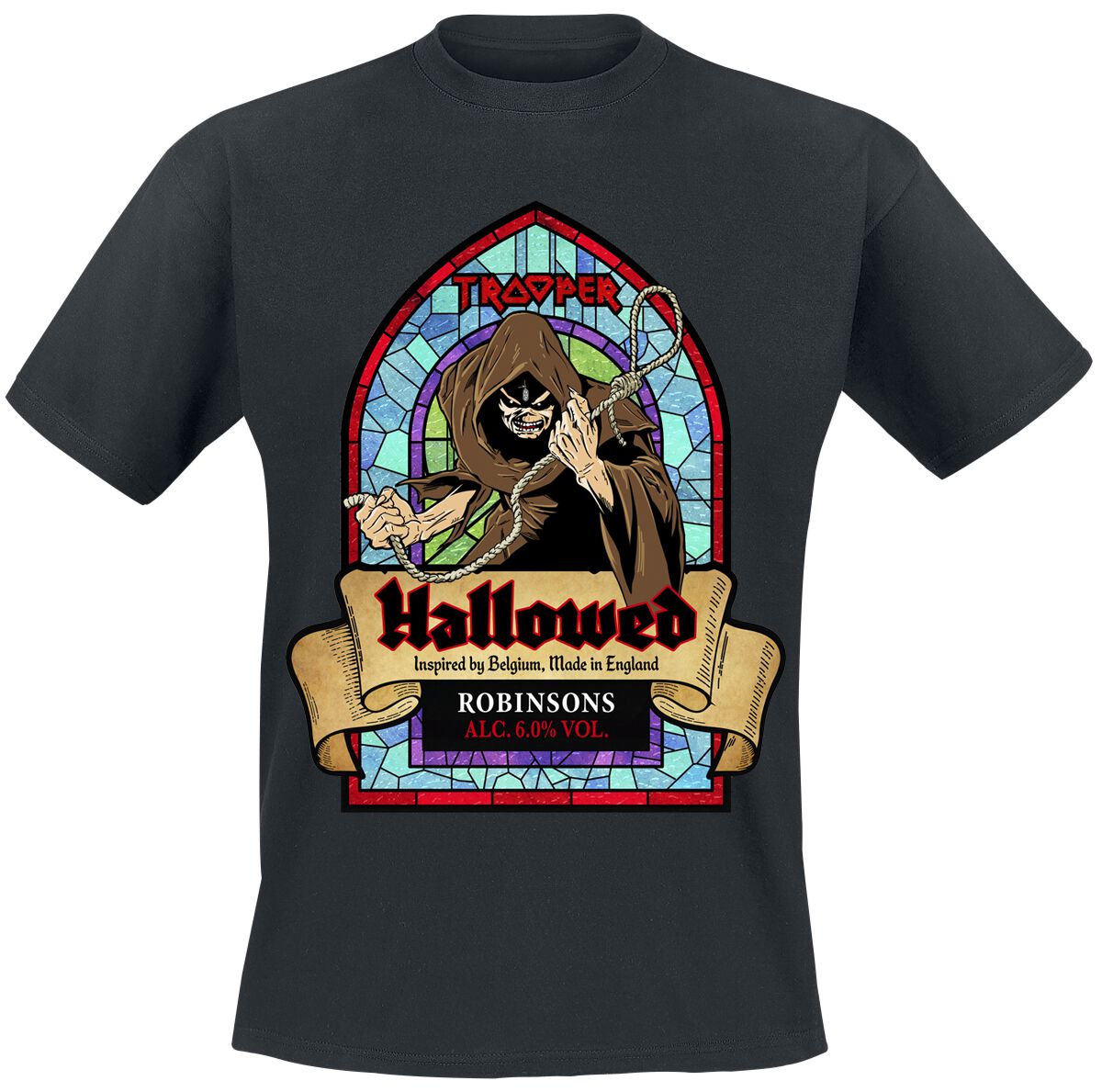 4068143216876 - Hallowed T-Shirt schwarz in 3XL