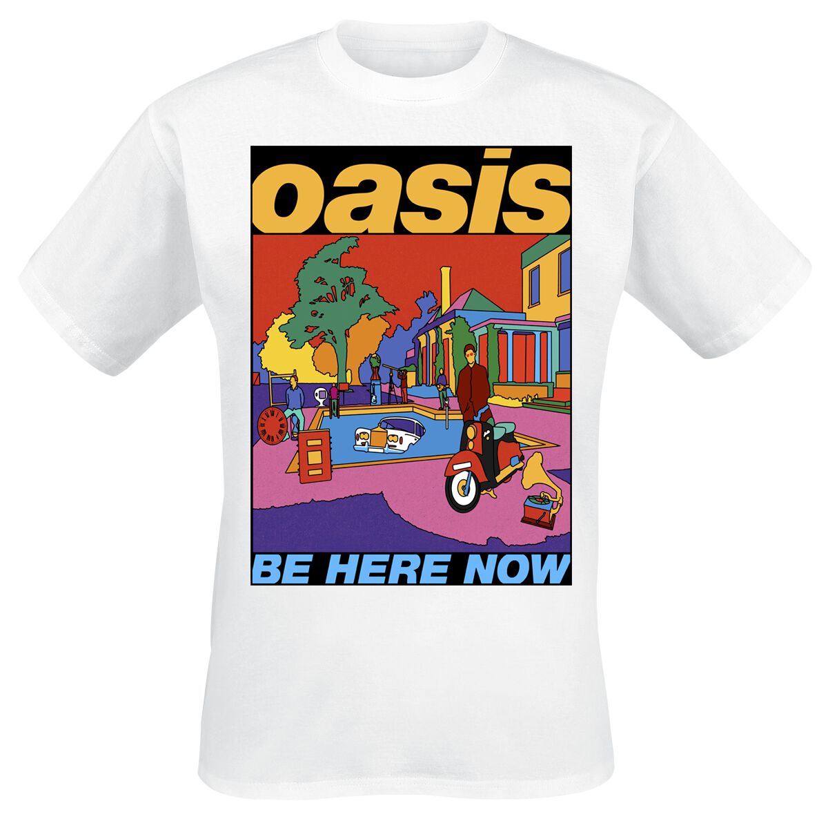 4068143219006 - Be Here Now Colour T-Shirt weiß in S