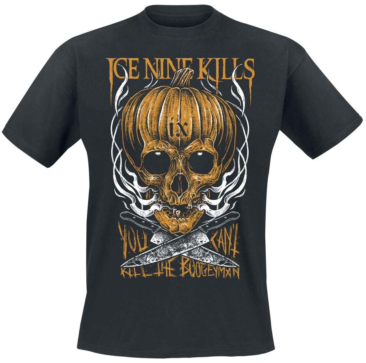 4068143219433 - Pumpkin Smoking T-Shirt schwarz in M