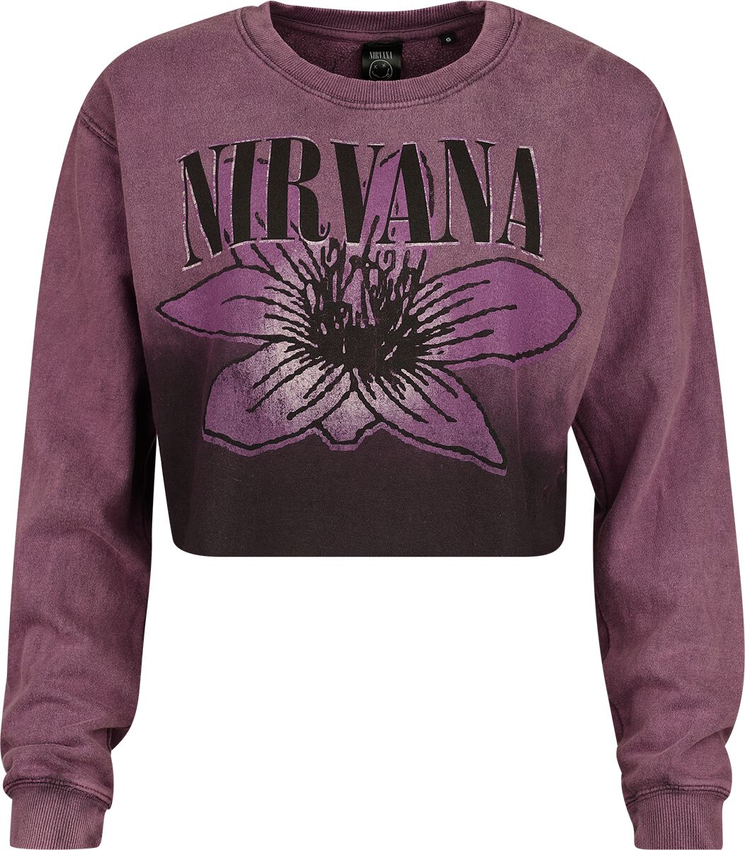 4068143221375 - Flower Sweatshirt bordeaux in XL 4068143221375 - Flower Sweatshirt bordeaux in XL