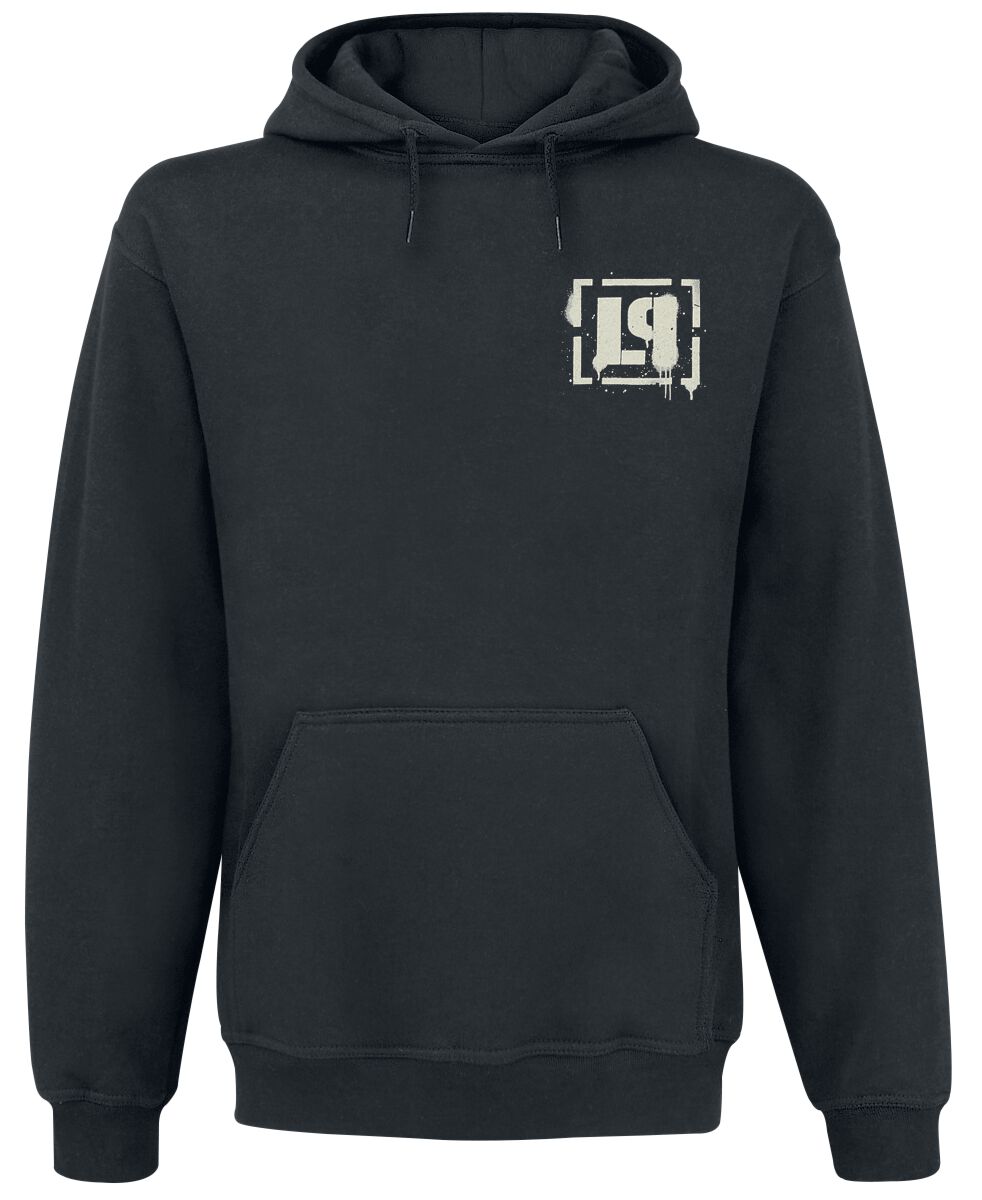 4068143222990 - Meteora Spray Kapuzenpullover schwarz in M 4068143222990 - Meteora Spray Kapuzenpullover schwarz in M