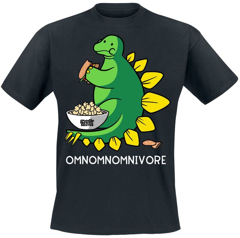 4068143224338 - OMNOMNOMNIVORE T-Shirt schwarz in M