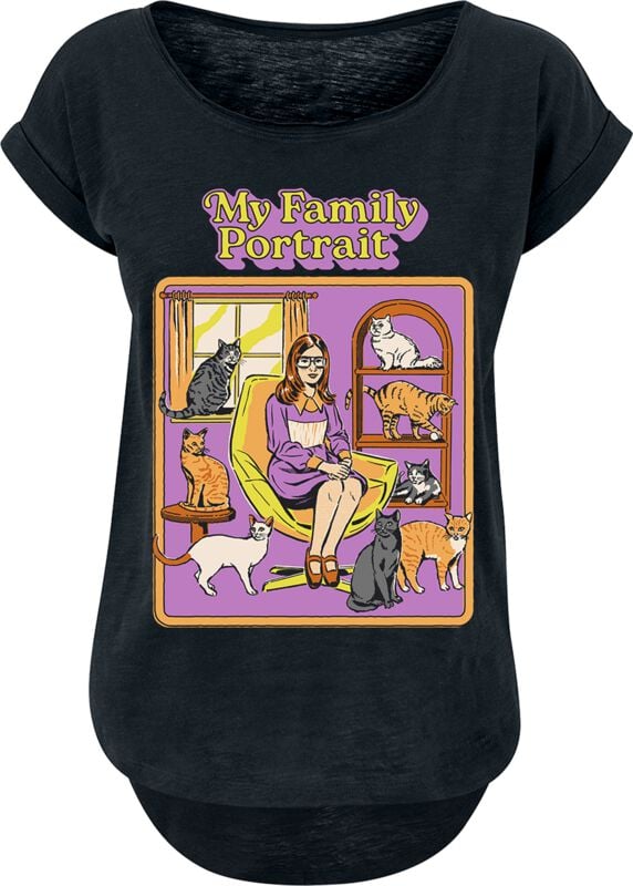 4068143224789 - My family portrait T-Shirt schwarz in S