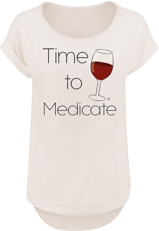 4068143225175 - Time To Medicate T-Shirt sand in S