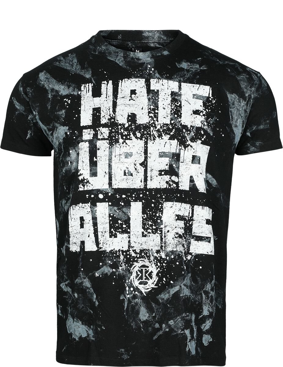 4068143225335 - Hate über alles T-Shirt batik in S