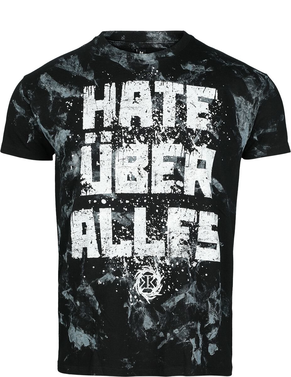 4068143225359 - Hate über alles T-Shirt batik in L 4068143225359 - Hate über alles T-Shirt batik in L