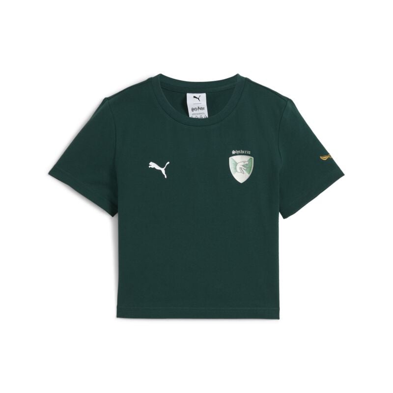 4068143228404 - PUMA X HARRY POTTER Baby Tee T-Shirt grün in 176 4068143228404 - PUMA X HARRY POTTER Baby Tee T-Shirt grün in 176
