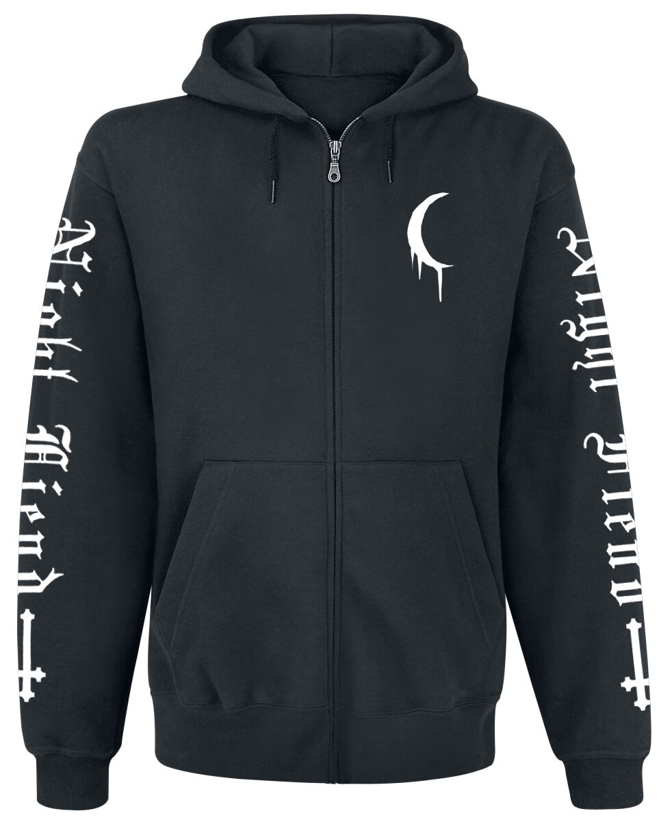 4068143228978 - Nocturnal FB Zip Hoodie Kapuzenjacke schwarz in M