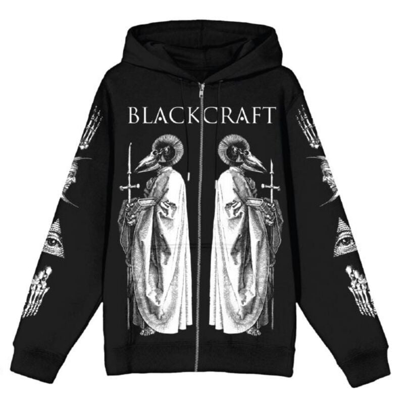 4068143229012 - Ram Priest Zip Hoodie Kapuzenjacke schwarz in M