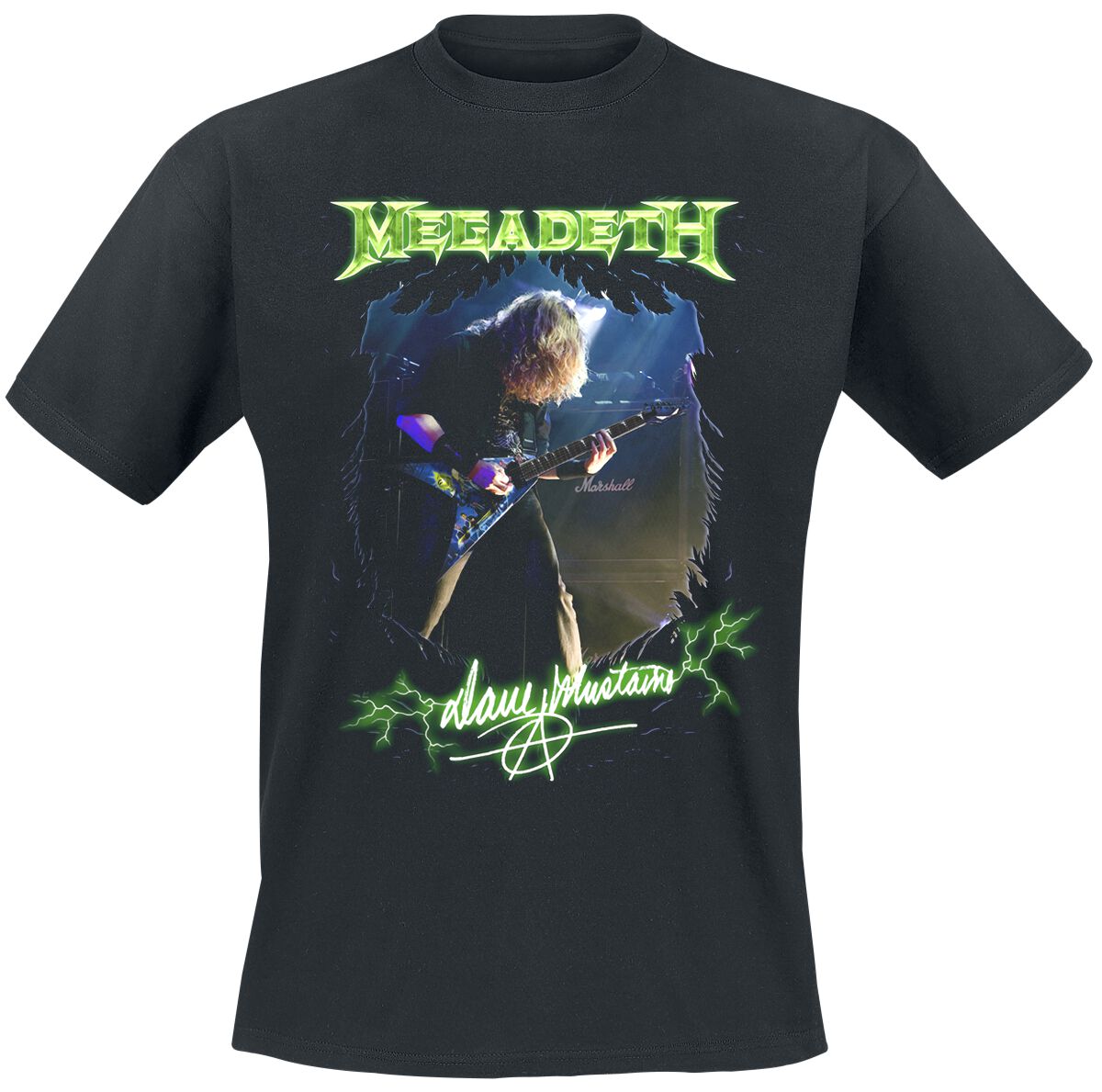 4068143230490 - Dave Mustaine T-Shirt schwarz in S