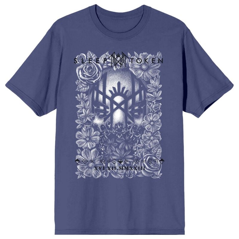 4068143231541 - Vessel Flowers T-Shirt lila in S