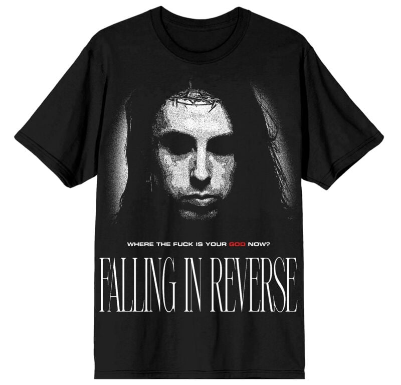 4068143232876 - Where Is Your God Now T-Shirt schwarz in XXL