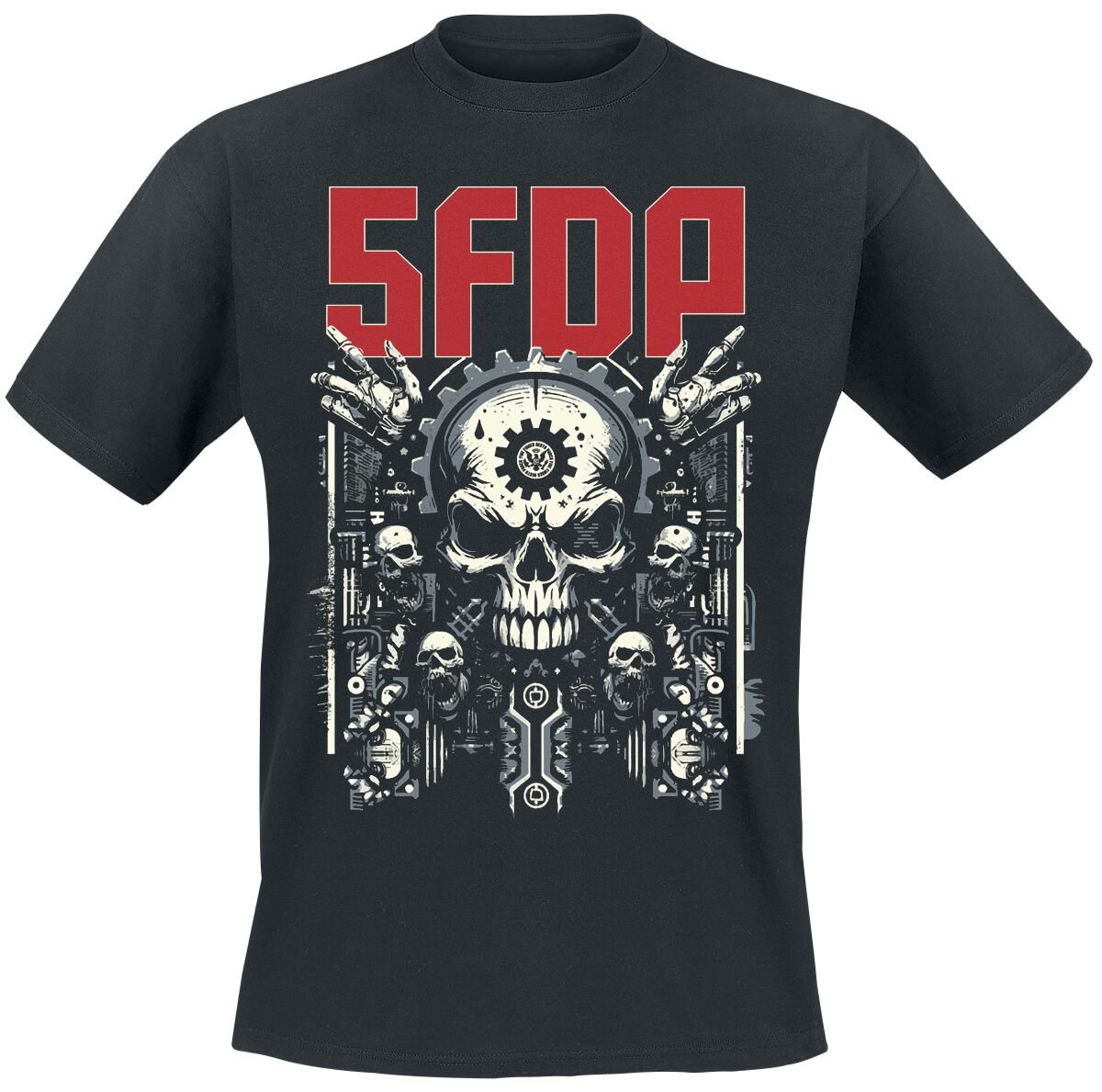 4068143234252 - Gearhead T-Shirt schwarz in 3XL