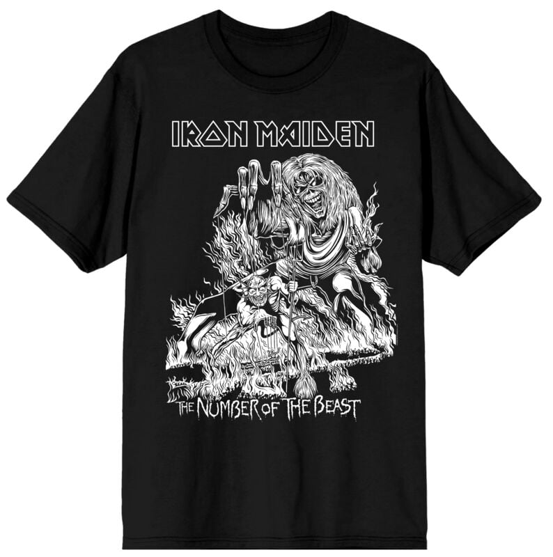 4068143234368 - Number Of The Beast T-Shirt schwarz in L