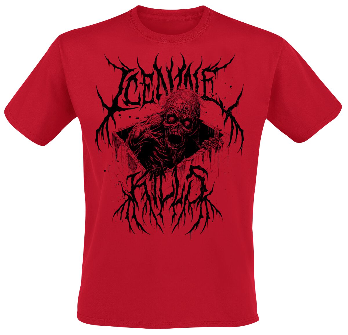 4068143235105 - Ex Mortis T-Shirt rot in S