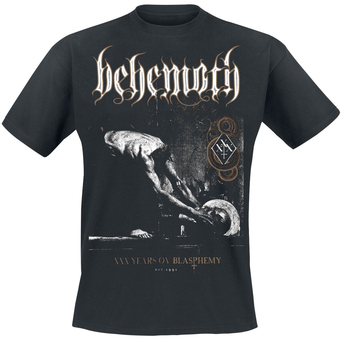 4068143235990 - Through Fire We Walk T-Shirt schwarz in 3XL 4068143235990 - Through Fire We Walk T-Shirt schwarz in 3XL