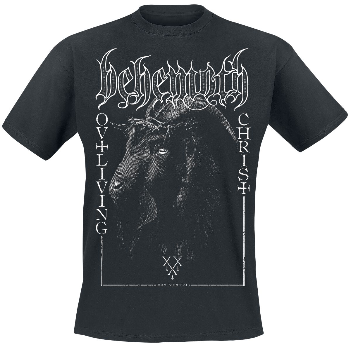 4068143236287 - 33 Goat T-Shirt schwarz in S 4068143236287 - 33 Goat T-Shirt schwarz in S