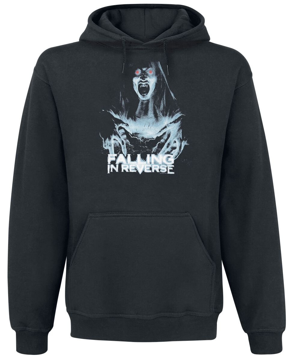 4068143237697 - Red Eye Vamp Kapuzenpullover schwarz in M 4068143237697 - Red Eye Vamp Kapuzenpullover schwarz in M