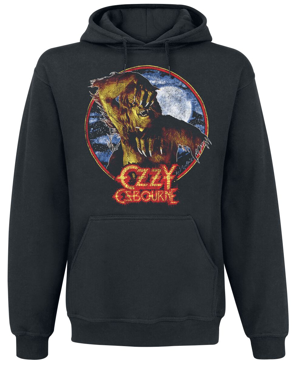 4068143238144 - Bark At The Moon Kapuzenpullover schwarz in XL 4068143238144 - Bark At The Moon Kapuzenpullover schwarz in XL