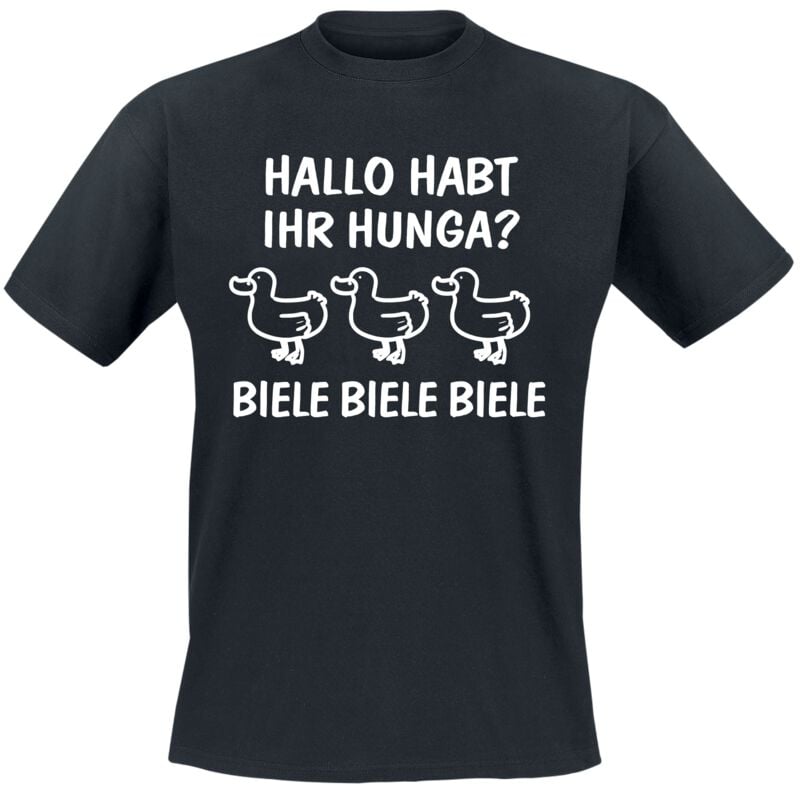 4068143239141 - Hallo habt ihr Hunga? Biele Biele Biele T-Shirt schwarz in 3XL 4068143239141 - Hallo habt ihr Hunga? Biele Biele Biele T-Shirt schwarz in 3XL