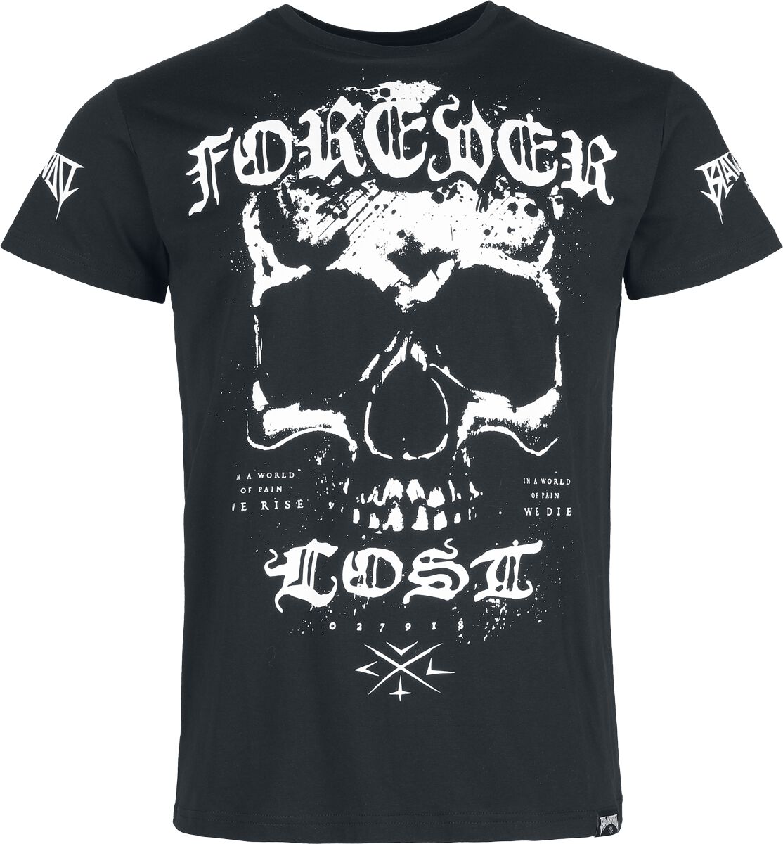 4068143240192 - Forever Lost T-Shirt schwarz in L 4068143240192 - Forever Lost T-Shirt schwarz in L