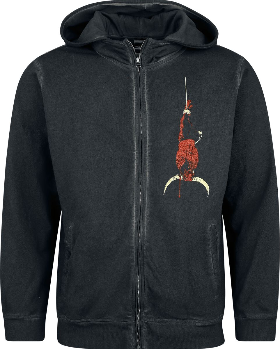 4068143242394 - Bad Dog Kapuzenjacke anthrazit in XL