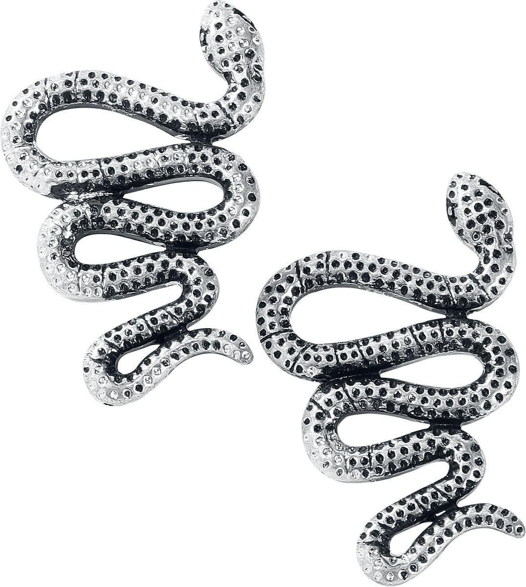 4068143243032 - Big Snake Ohrstecker-Set silberfarben 4068143243032 - Big Snake Ohrstecker-Set silberfarben
