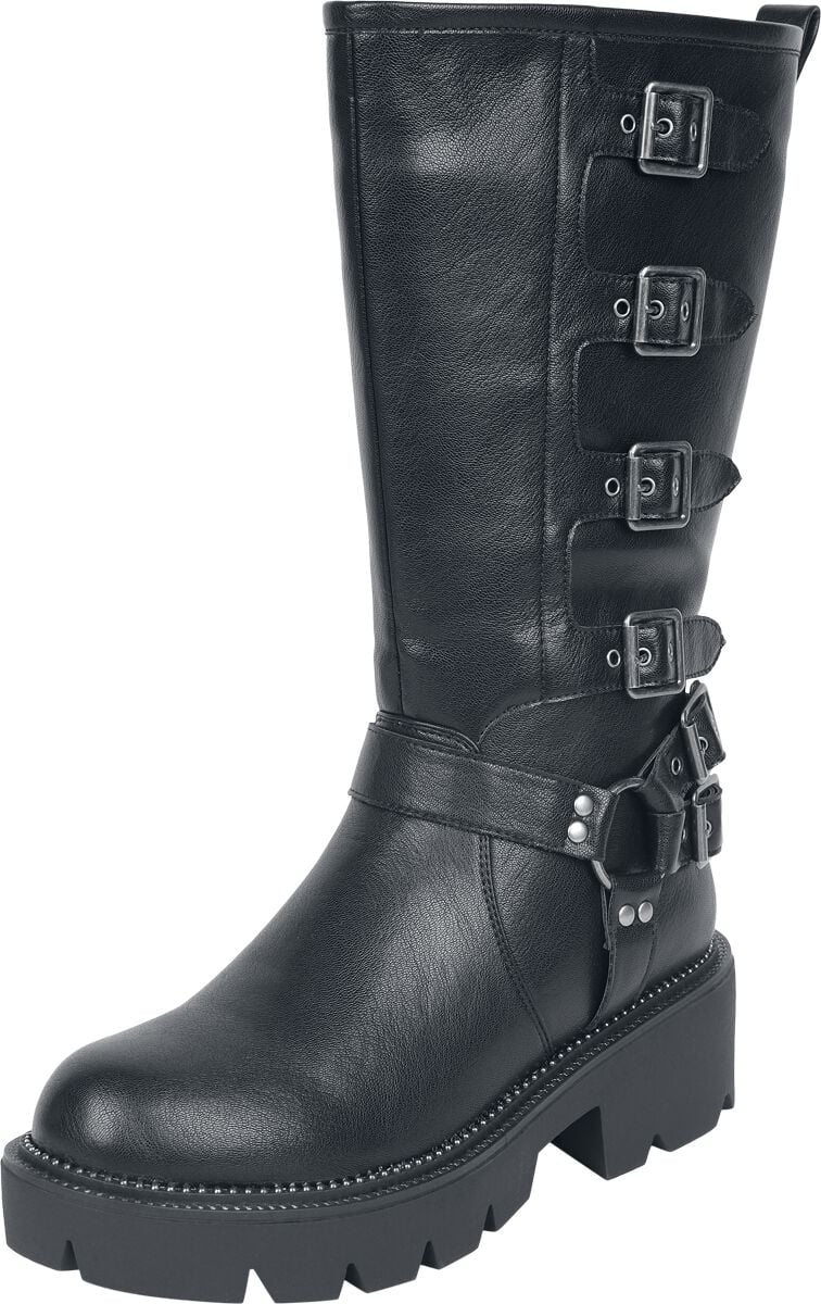4068143243483 - Boots mit Schnallen Boot schwarz in EU37