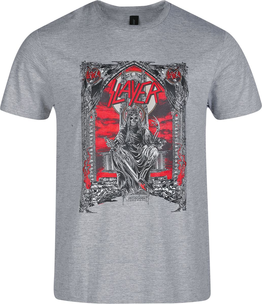 4068143248204 - Throne Crystal T-Shirt grau in XL 4068143248204 - Throne Crystal T-Shirt grau in XL