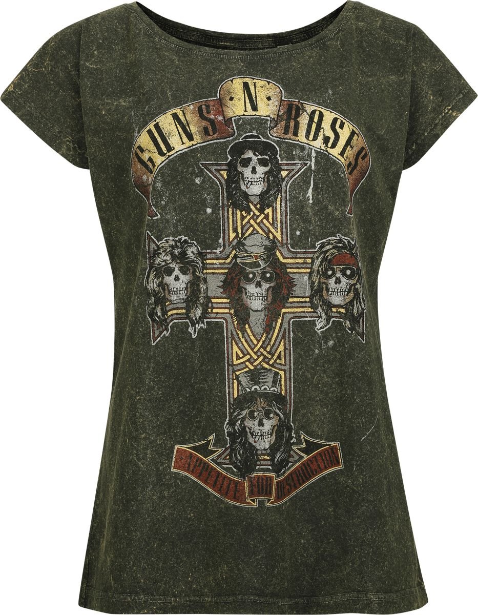 4068143249416 - Guns N Roses Destruction T-Shirt multicolor in S 4068143249416 - Guns N Roses Destruction T-Shirt multicolor in S