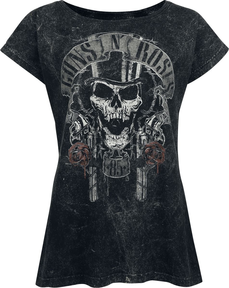 4068143249607 - Guns N Roses Top Hat T-Shirt schwarz in 3XL 4068143249607 - Guns N Roses Top Hat T-Shirt schwarz in 3XL