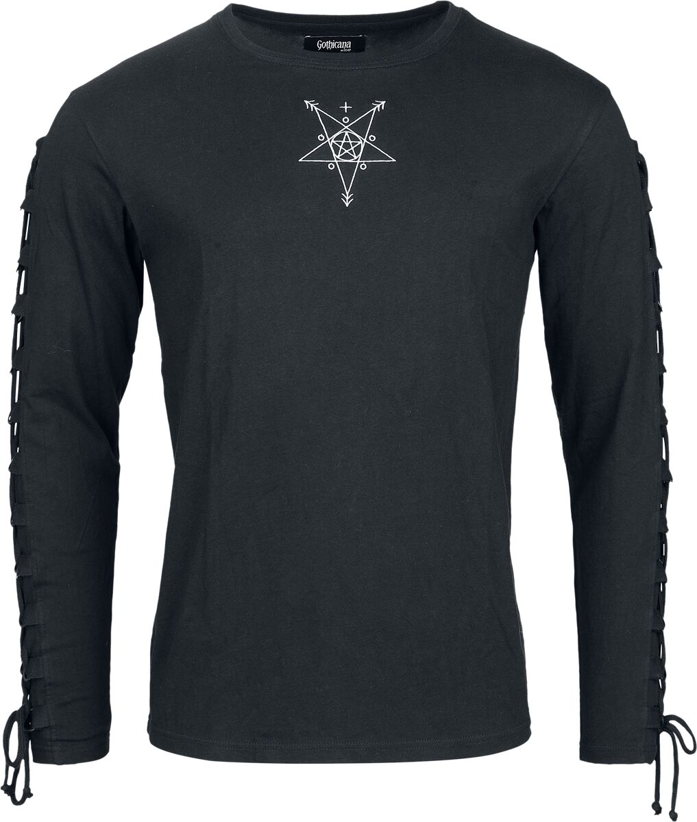 4068143254427 - Tempted by Alchemy Langarmshirt schwarz in L 4068143254427 - Tempted by Alchemy Langarmshirt schwarz in L