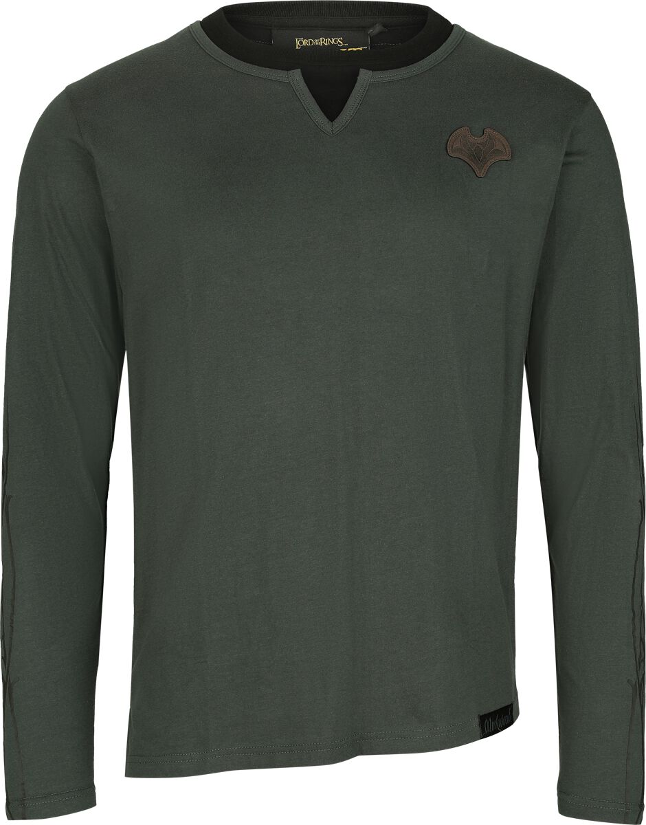 4068143256957 - Der Hobbit - Mirkwood Collection Langarmshirt dunkelgrün in M