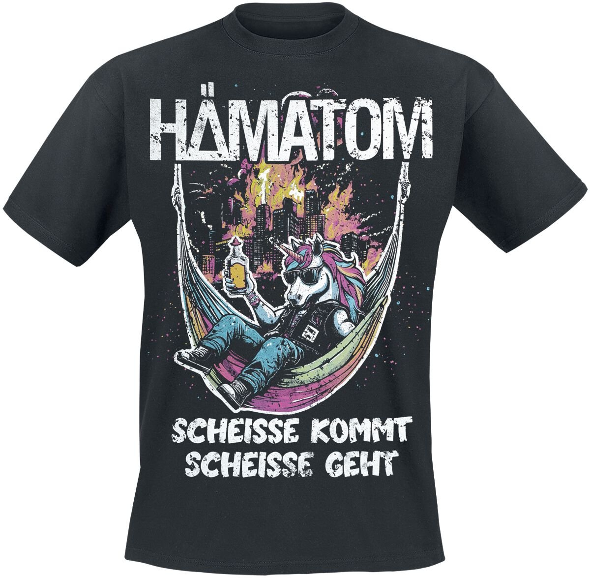 4068143259941 - Scheisse kommt Scheisse geht T-Shirt schwarz in XXL 4068143259941 - Scheisse kommt Scheisse geht T-Shirt schwarz in XXL