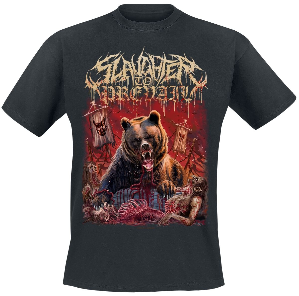 4068143267120 - Bear T-Shirt schwarz in 3XL