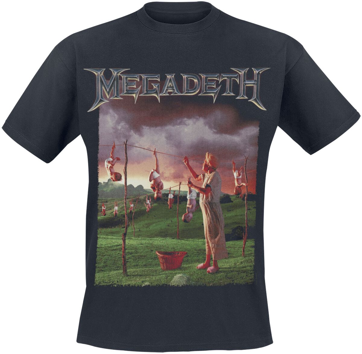 4068143267687 - Youthanasia Original Cover T-Shirt schwarz in 3XL