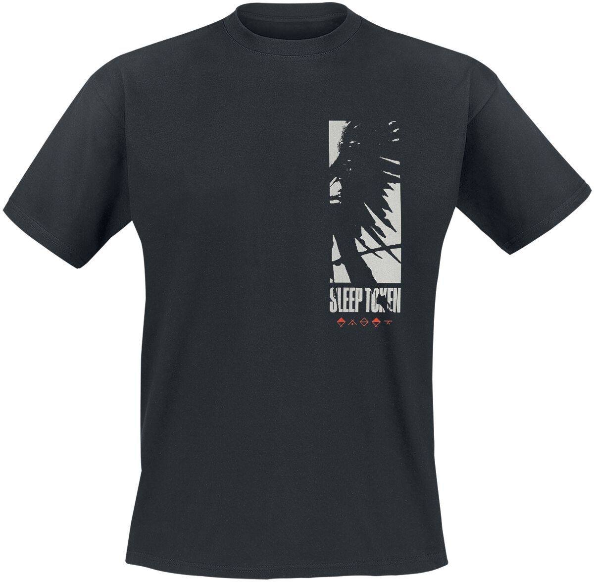 4068143268103 - Glyphs T-Shirt schwarz in M 4068143268103 - Glyphs T-Shirt schwarz in M