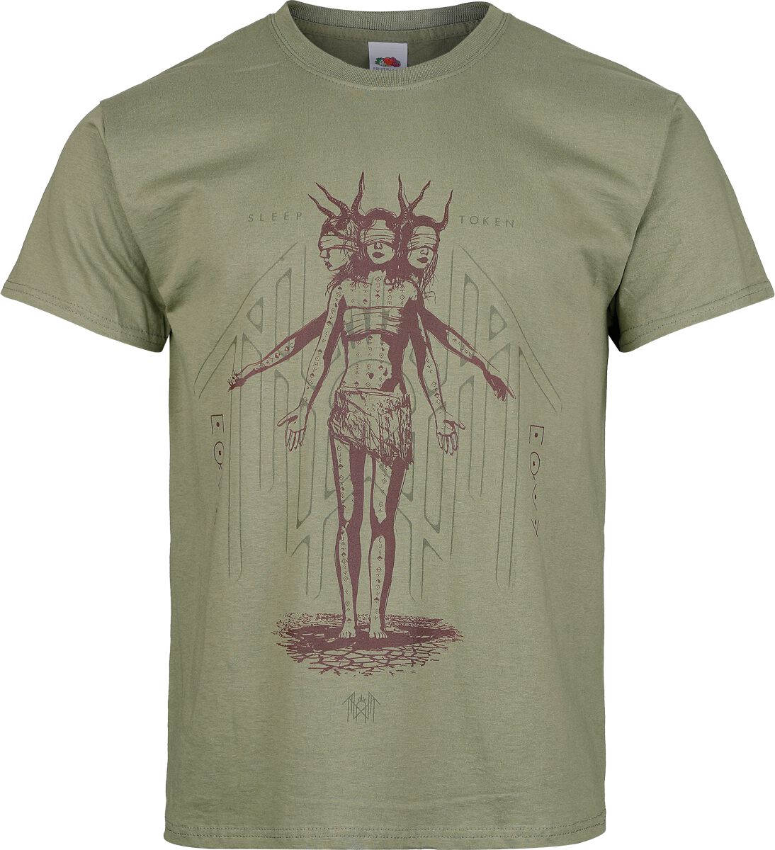 4068143268219 - Overlay T-Shirt grün in 3XL