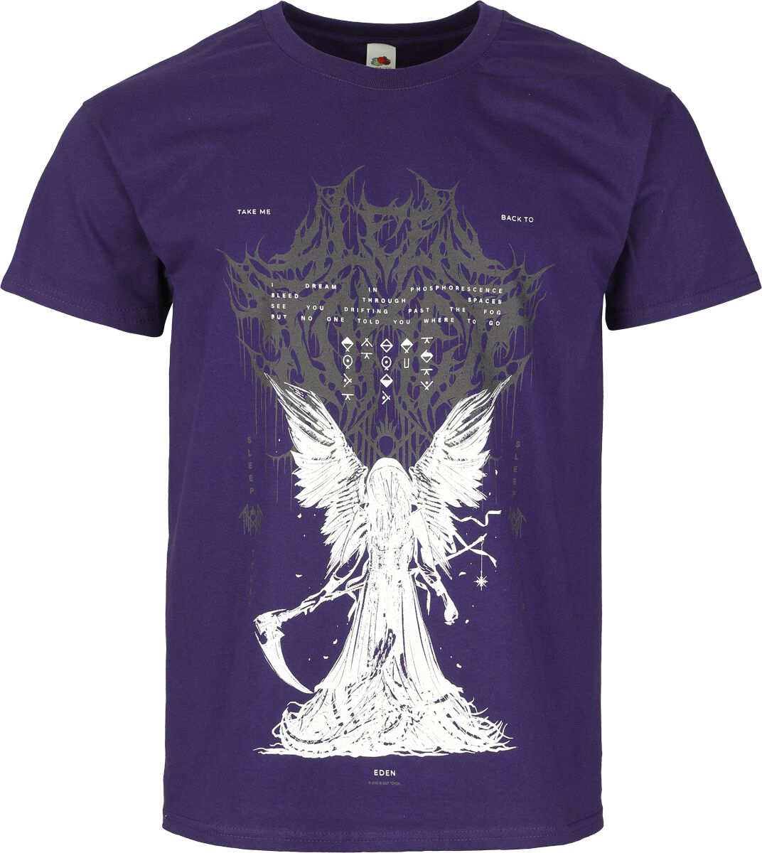 4068143268233 - Reaper T-Shirt purple in S