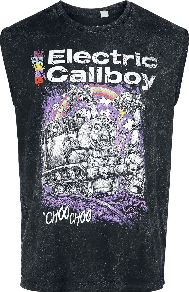 4068143268745 - Choo Choo Tank-Top anthrazit in XXL