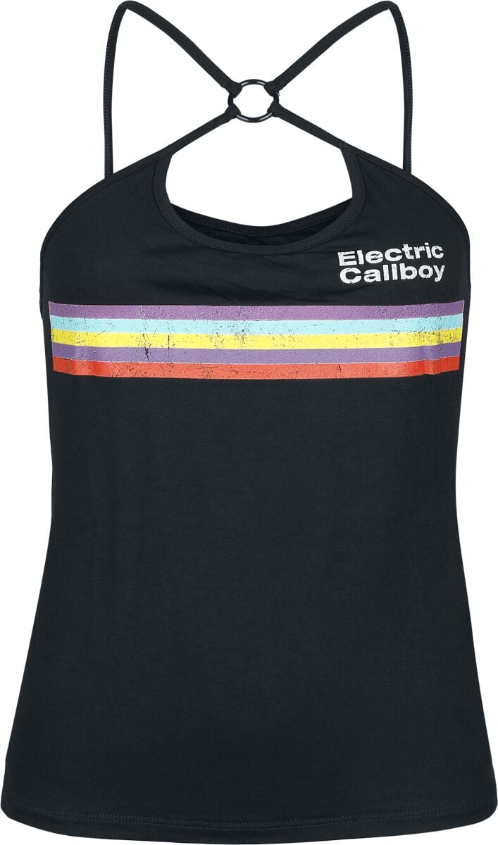 4068143269001 - Stripe Top schwarz in S