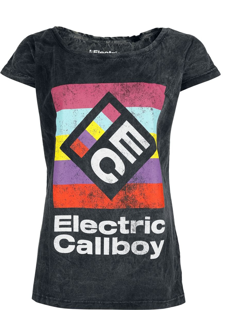4068143269575 - Square Logo T-Shirt grau in L 4068143269575 - Square Logo T-Shirt grau in L