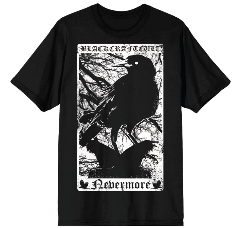 4068143269711 - Nevermore Tarot Mens Tee T-Shirt schwarz in XXL 4068143269711 - Nevermore Tarot Mens Tee T-Shirt schwarz in XXL