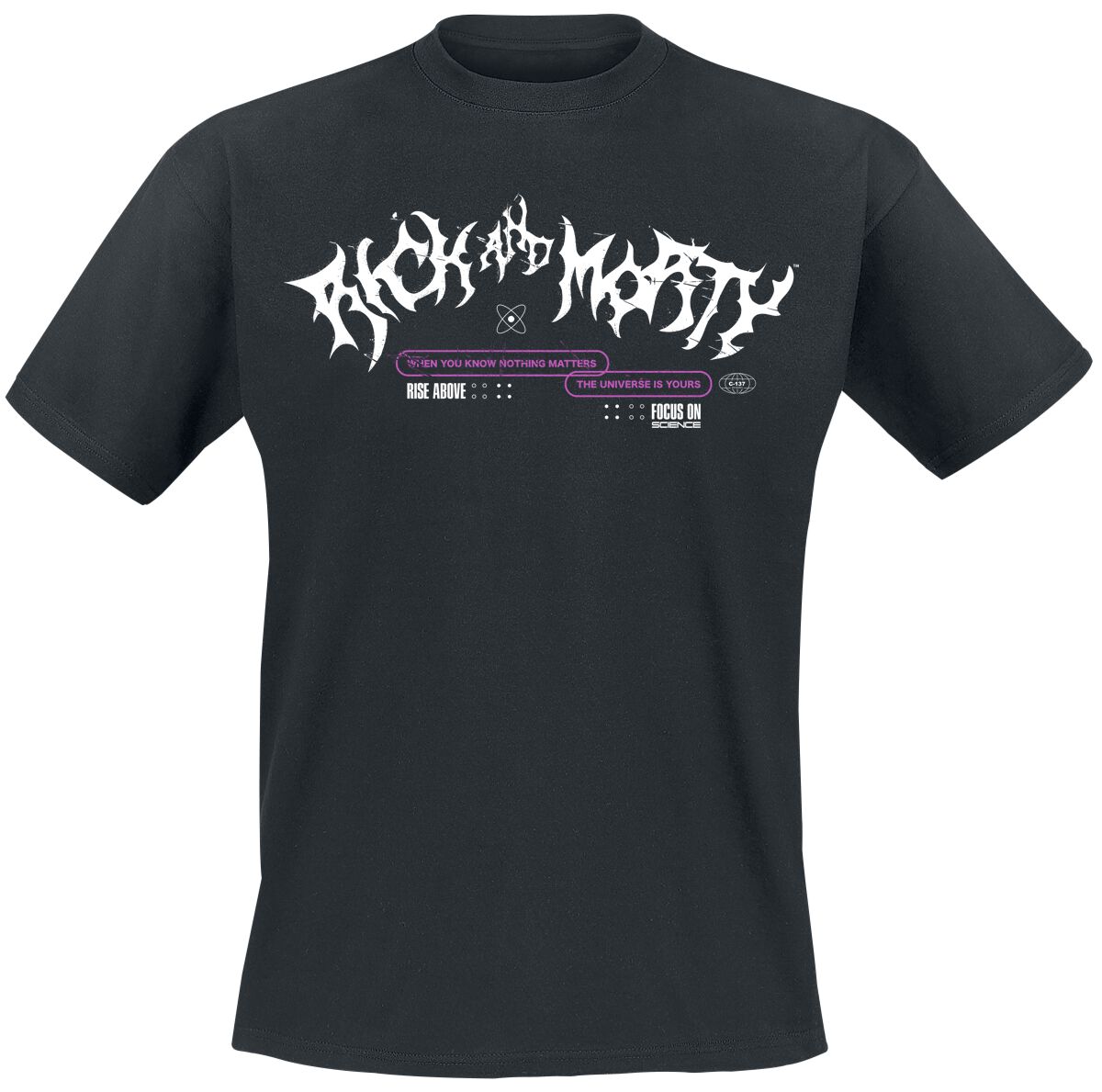 4068143270533 - Multiverse T-Shirt schwarz in S 4068143270533 - Multiverse T-Shirt schwarz in S