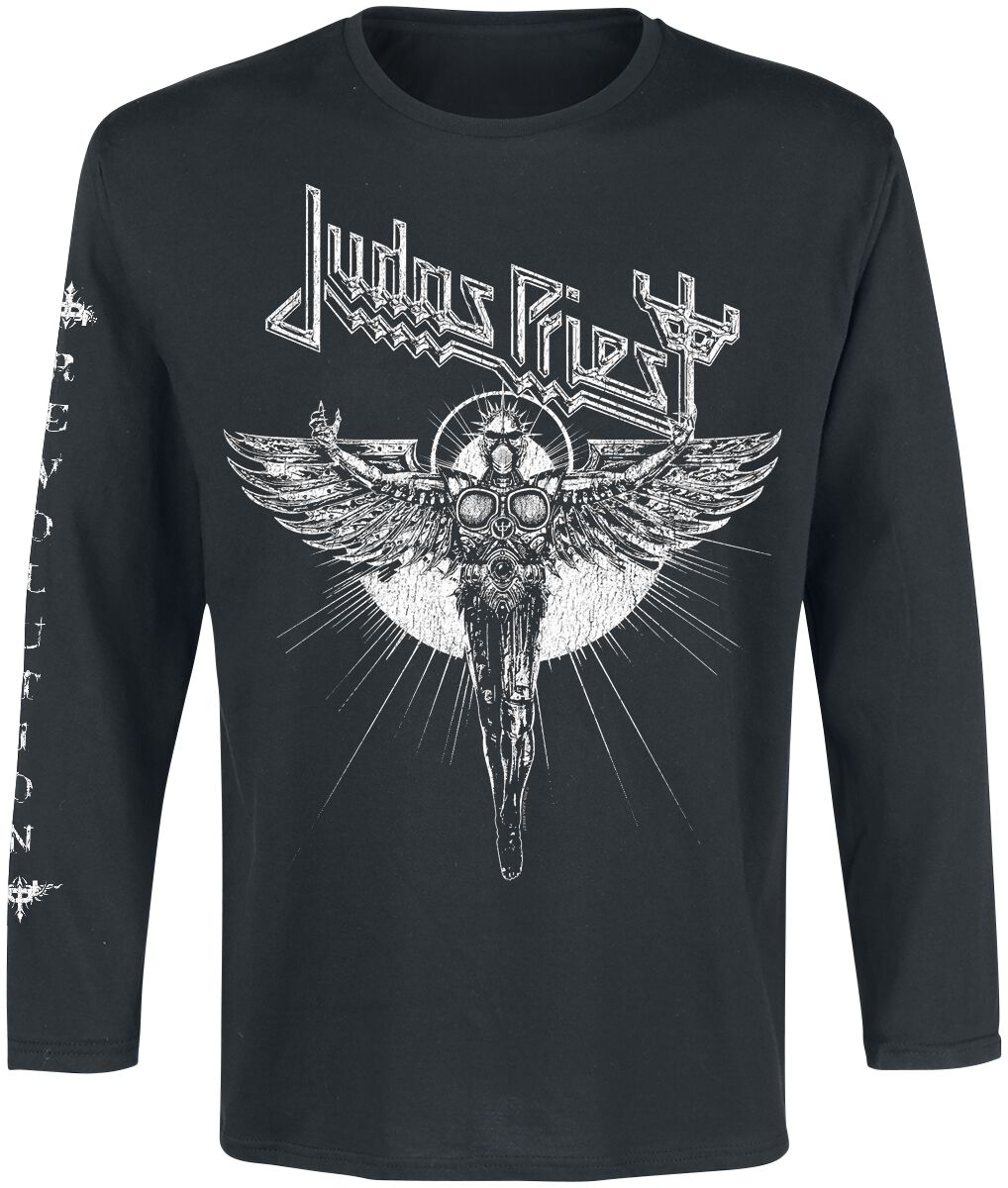 4068143276023 - Revolution Album Langarmshirt schwarz in L 4068143276023 - Revolution Album Langarmshirt schwarz in L