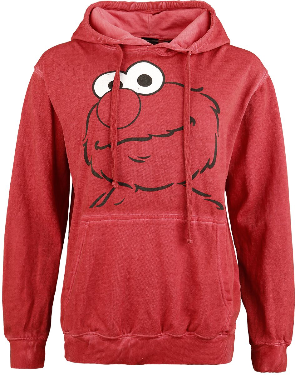 4068143277167 - Elmo Charmy Kapuzenpullover rot in S 4068143277167 - Elmo Charmy Kapuzenpullover rot in S