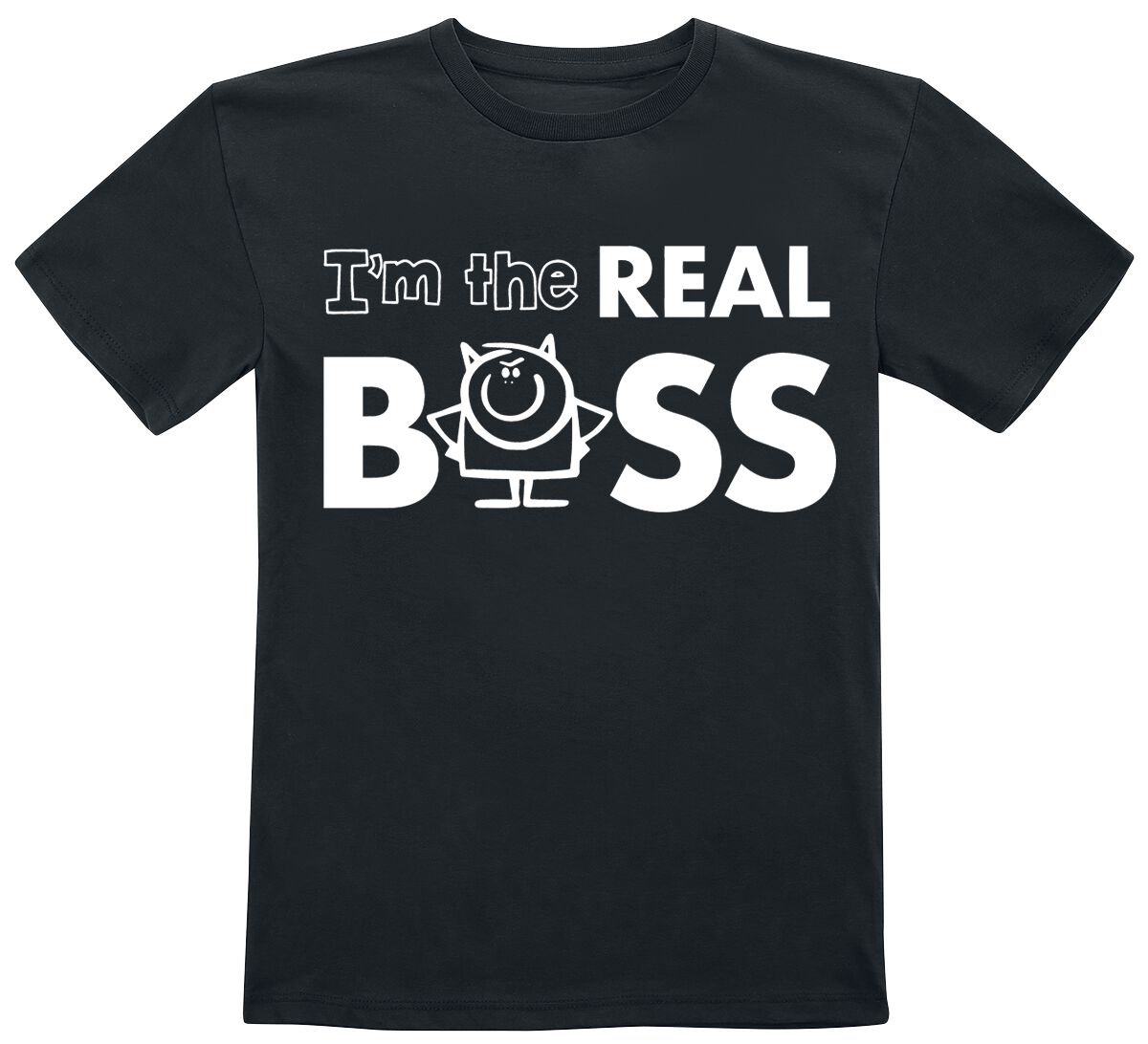 4068143277846 - The Real Boss T-Shirt schwarz in 104